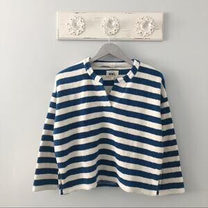 Madewell MWL Loop Terry Notched Sweatshirt NEW